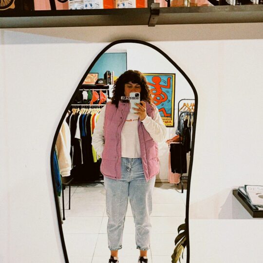 TSHIR-TOP #BARBIE MANGA LARGA