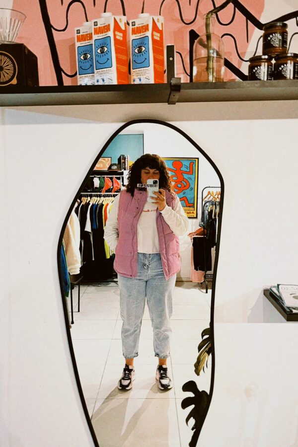 TSHIR-TOP #BARBIE MANGA LARGA