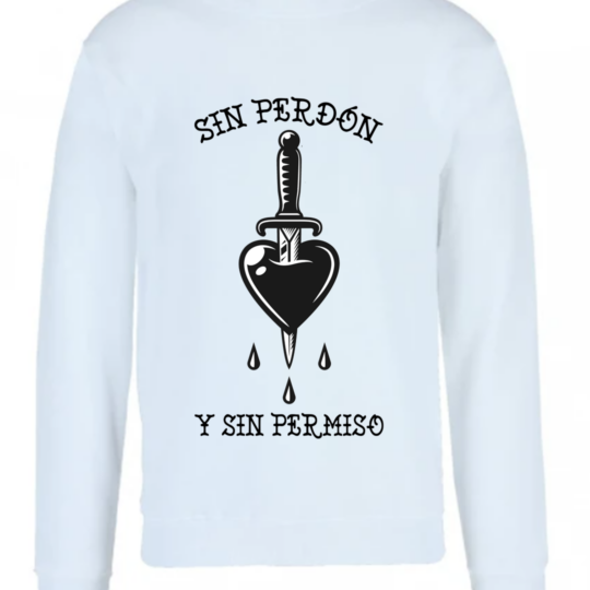 BUZO SIN PERDÓN Y SIN PERMISO